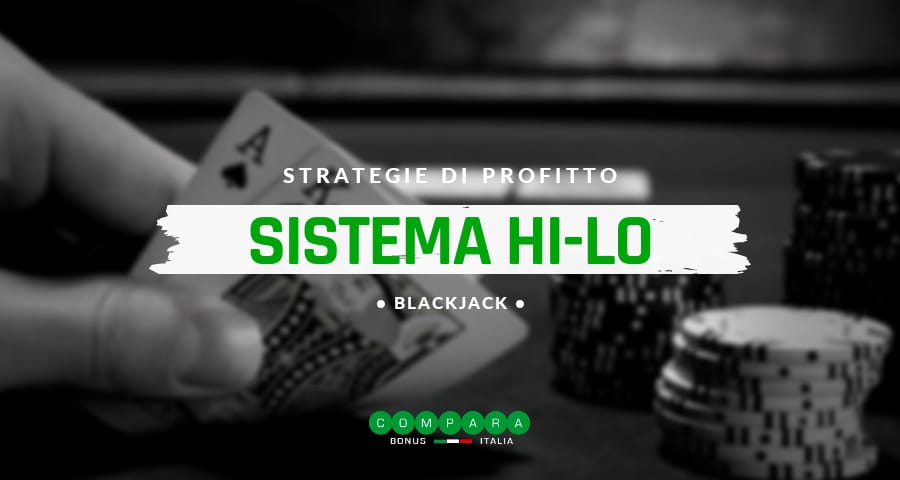 Sistema Hi-Lo – Metodi per vincere al BlackJack