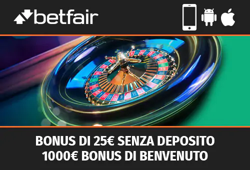 casino betfair bonus
