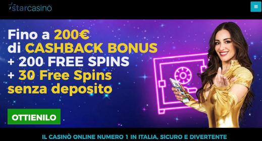 starcasino bonus free spin