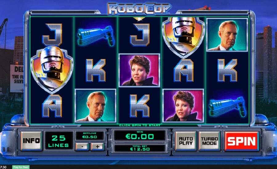 robocop Playtech casino slots