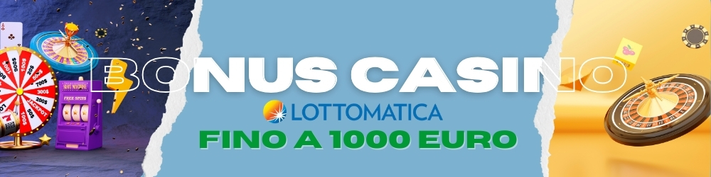 bonus lottomatica 1000 euro